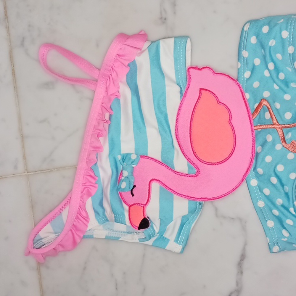 Flamingo swimsuit - Picture 2 of 5